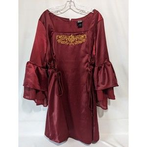 House Of The Dragon Rhaenyra Targaryen Cosplay Bell Sleeve Dress Costume Sz 1